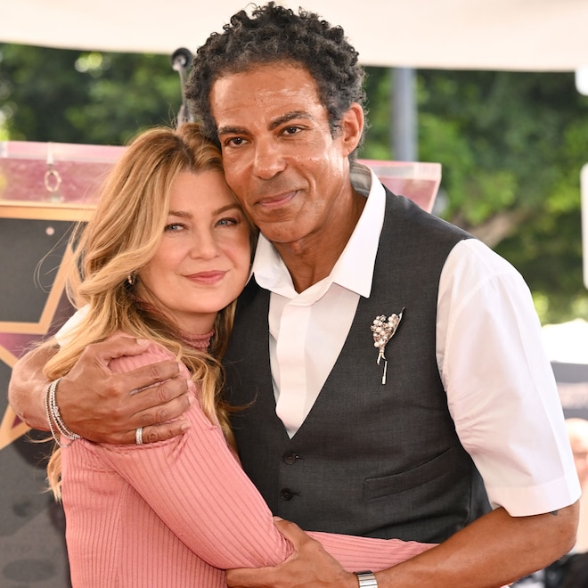 Ellen Pompeo, Chris Ivery, Hollywood Walk of Fame